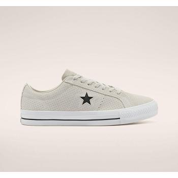 Scarpe Converse Cons Perforated Suede One Star Pro Low Top - Scarpe Donna Beige, Italia IT 322B